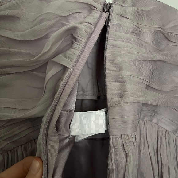 MUST GO J.Crew Arabelle Long Silk Chiffon Dress Size 6 - Picture 15 of 16